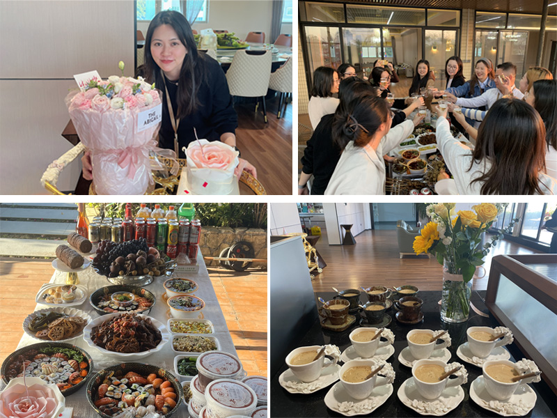 Colleagues’ Birthday Party & Afternoon Tea Time