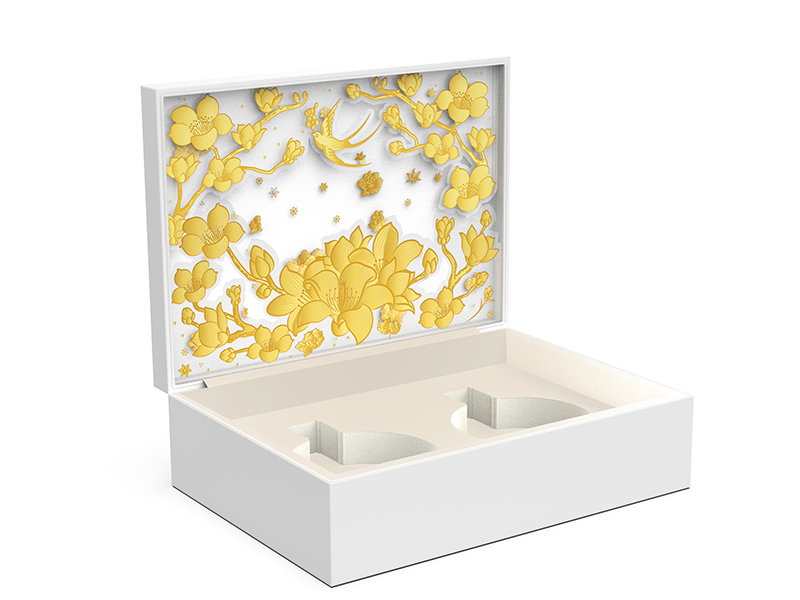 Kapok Paper Sculpture Perfume Box