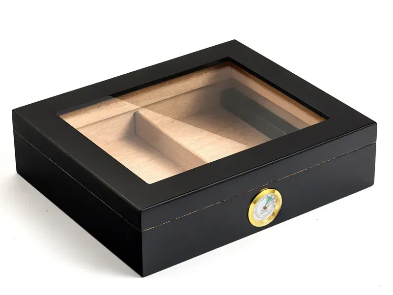 Custom Laser Engraved Cedar Cigar Humidor Box