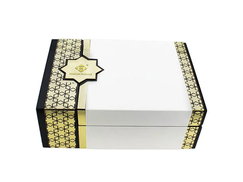 Luxury White Wooden Perfume Box