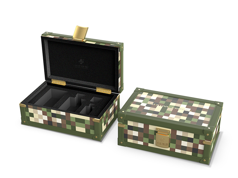 New Camouflage Pattern Perfume Box