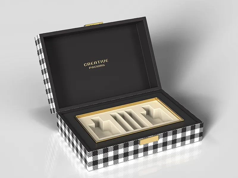 Custom Dreamy Grid Perfume Box