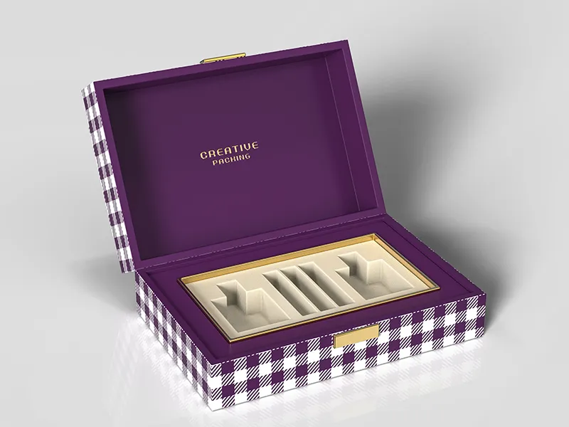 Custom Dreamy Grid Perfume Box