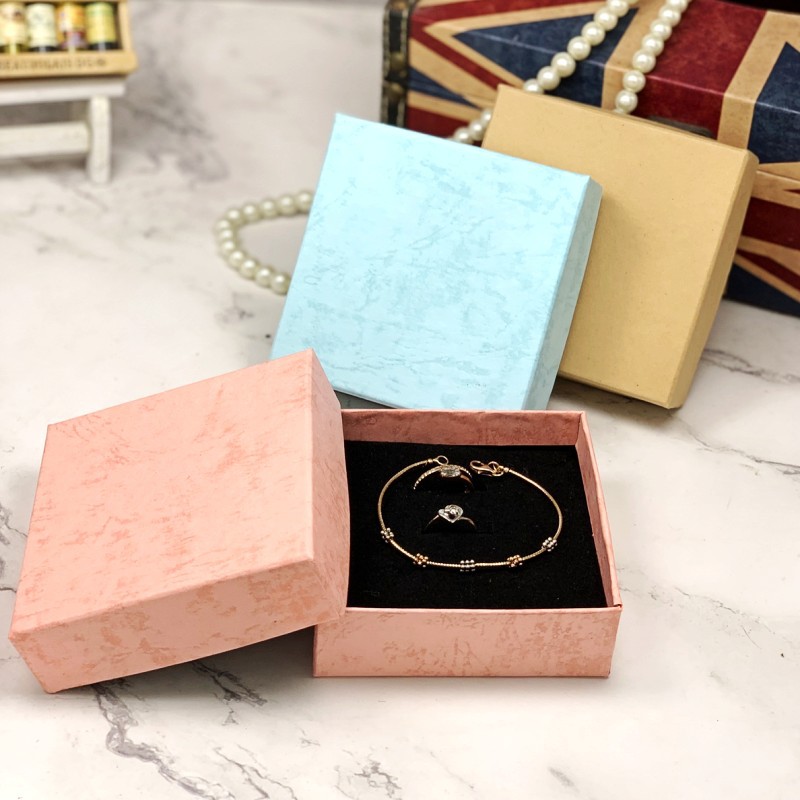 Paper box for jewelry
